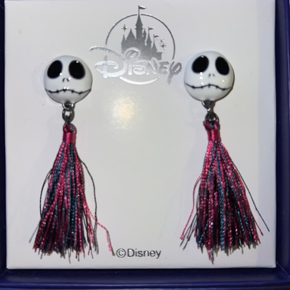 DISNEY The Nightmare Before Christmas Earring Jack the Skeleton - Picture 8 of 13